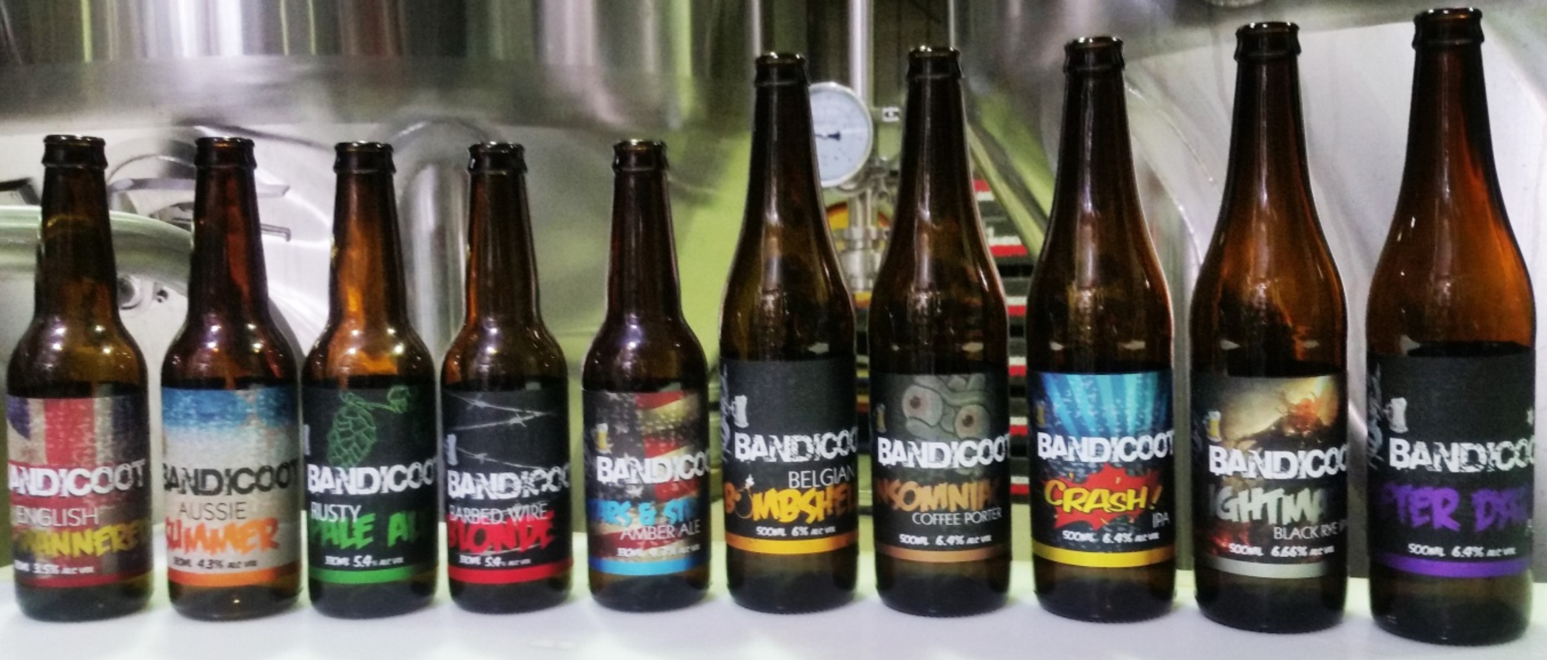 Bandicoot beers